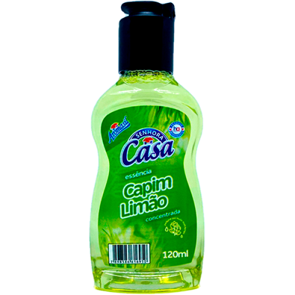ESSENCIA SENHORA CASA 120ML CAPIM LIMAO  SENHORA CASA