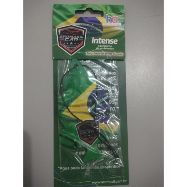 Sachê Folha Aromasil Car Intense Brasil – Aroma Marcante