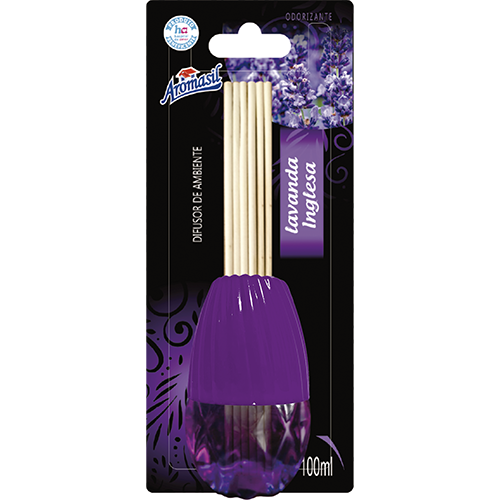Difusor Aromasil 100ml – Lavanda Aroma Relaxante