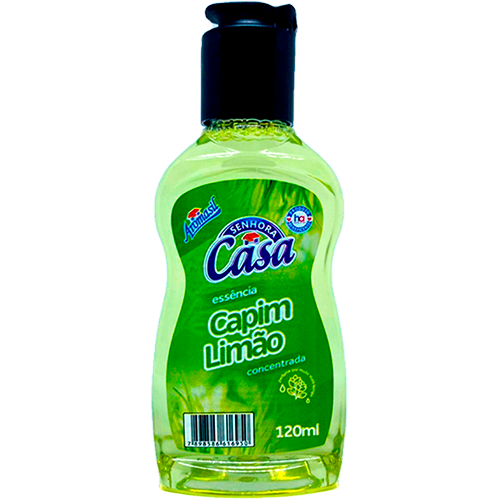 ESSENCIA SENHORA CASA 120ML CAPIM LIMAO  SENHORA CASA