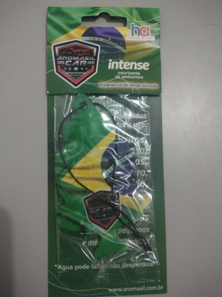 Sachê Folha Aromasil Car Intense Brasil – Aroma Marcante